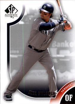 Nick Swisher #121 2009 SP Authentic Baseball