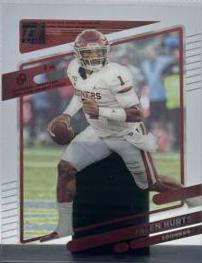 Jalen Hurts #6 Football Cards 2023 Panini Chronicles Draft Picks Clearly Donruss