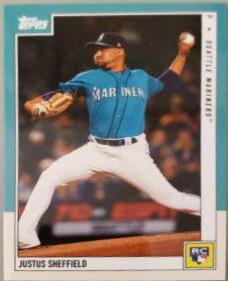 Justus Sheffield #8 Baseball Cards 2019 Topps on Demand Rookie Review