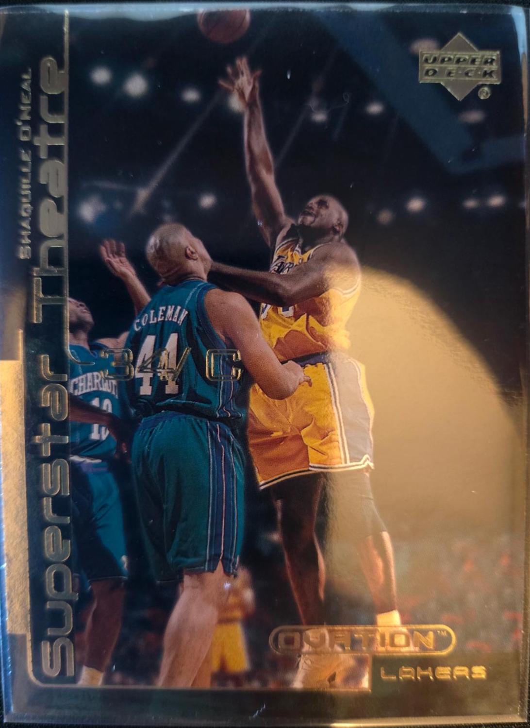 Shaquille O'Neal #ST16 Basketball Cards 1999 Upper Deck Ovation Superstar Theatre