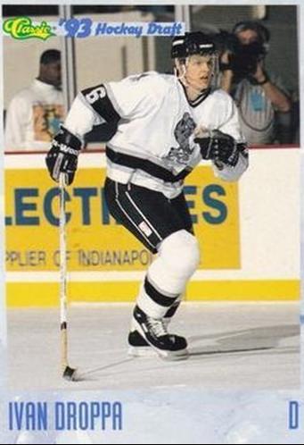 Ivan Droppa #128 1993 Classic Draft Hockey