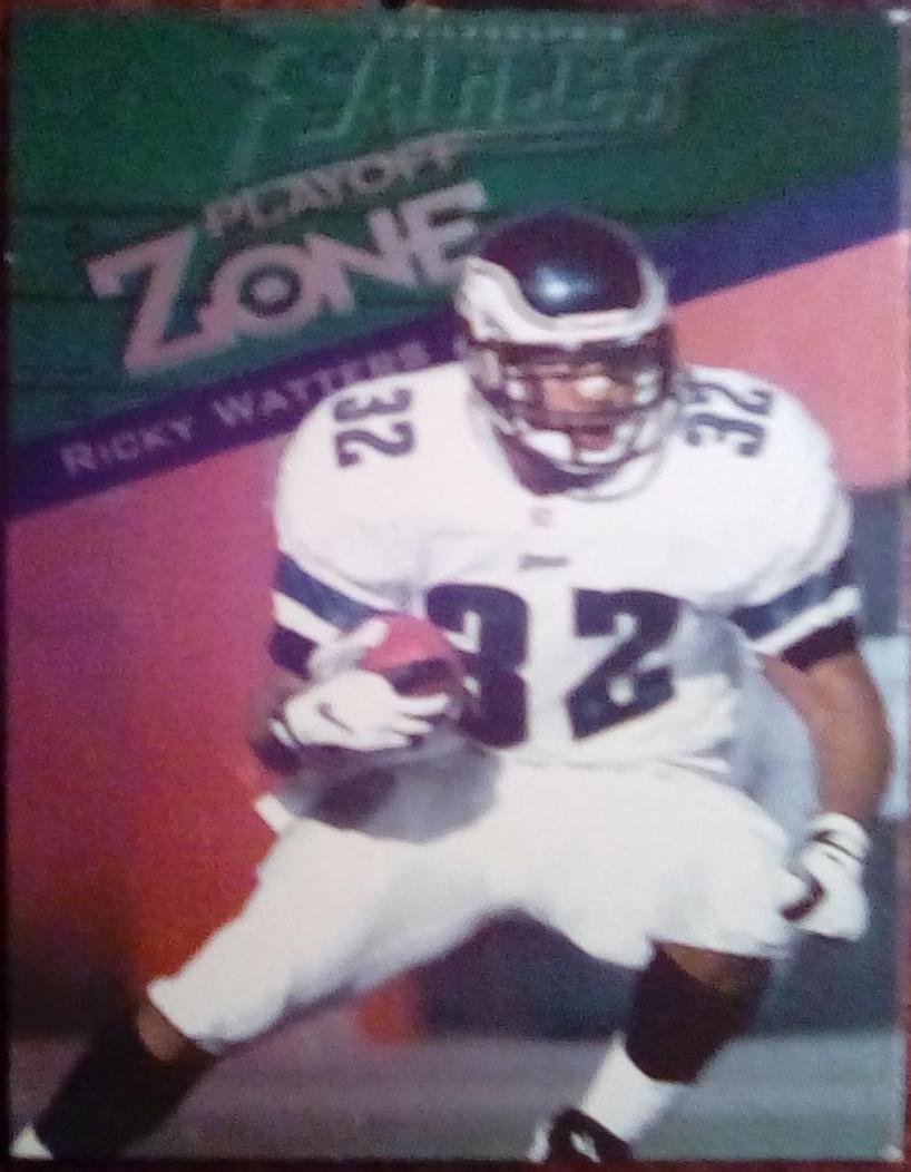 Ricky Watters #32 Football Cards 1997 Playoff Zone