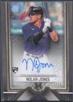 Nolan Jones [Gold] #AA-NJ