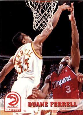 Duane Ferrell #3 Basketball Cards 1993 Hoops