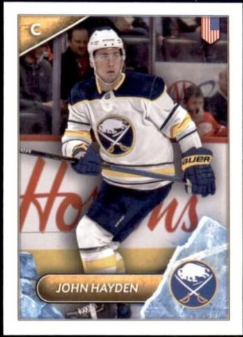 John Hayden #105 Hockey Cards 2021 Topps NHL Sticker
