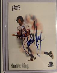 Andre King Baseball Cards 1996 Best Autograph Prices