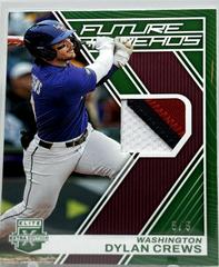 Dylan Crews [Emerald] #FT-DC Baseball Cards 2023 Panini Elite Extra Edition Future Threads Prices