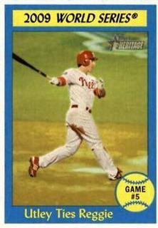 Utley Ties Reggie