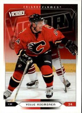 Ville Nieminen #32 Hockey Cards 2005 Upper Deck Victory