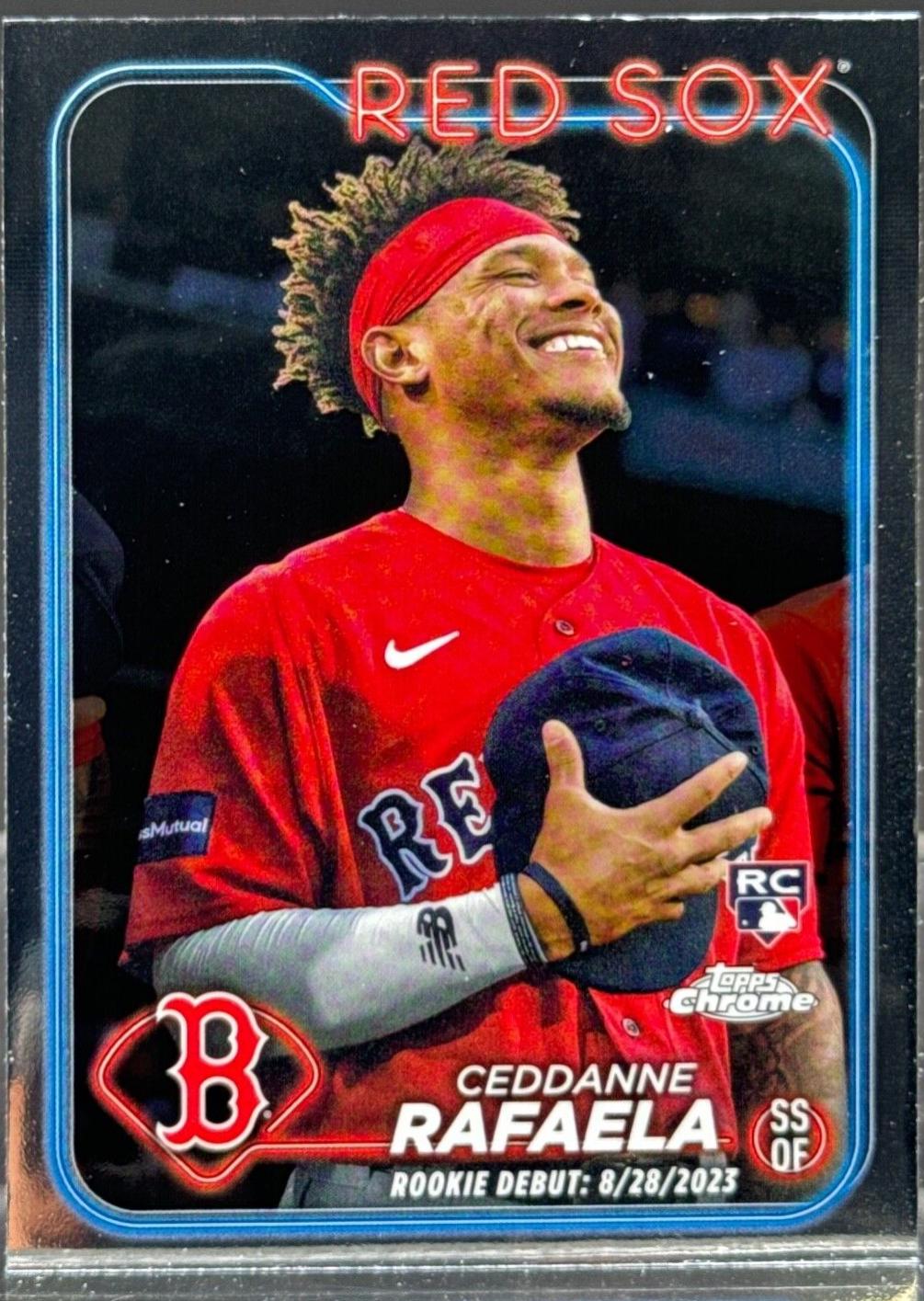 Ceddanne Rafaela #USC44 Baseball Cards 2024 Topps Chrome Update