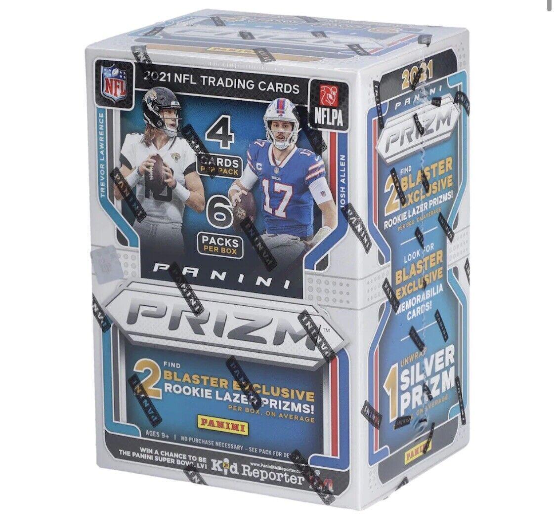 Blaster Box Football Cards 2021 Panini Prizm