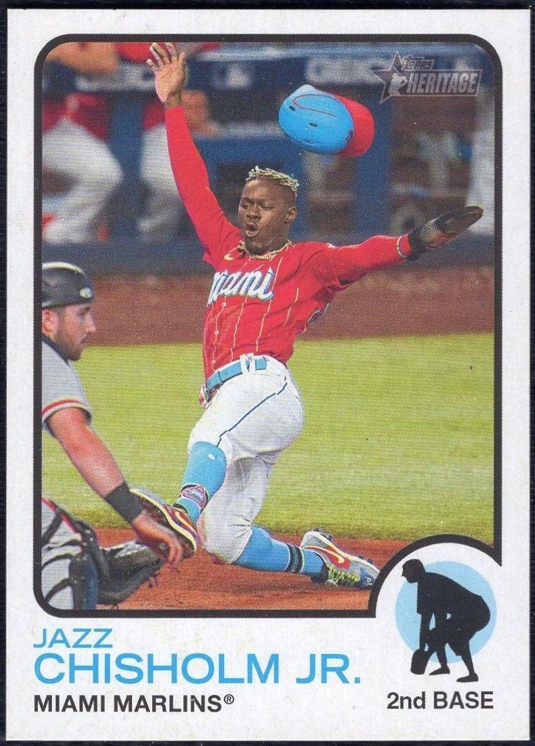 Jazz Chisholm Jr. [Throwback Uniform] #120 Prices | 2022 Topps