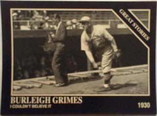Burleigh Grimes