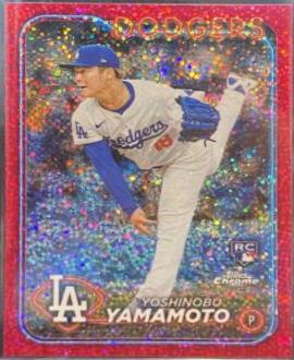 Yoshinobu Yamamoto [Magenta Speckle Refractor] #18 Prices | 2024