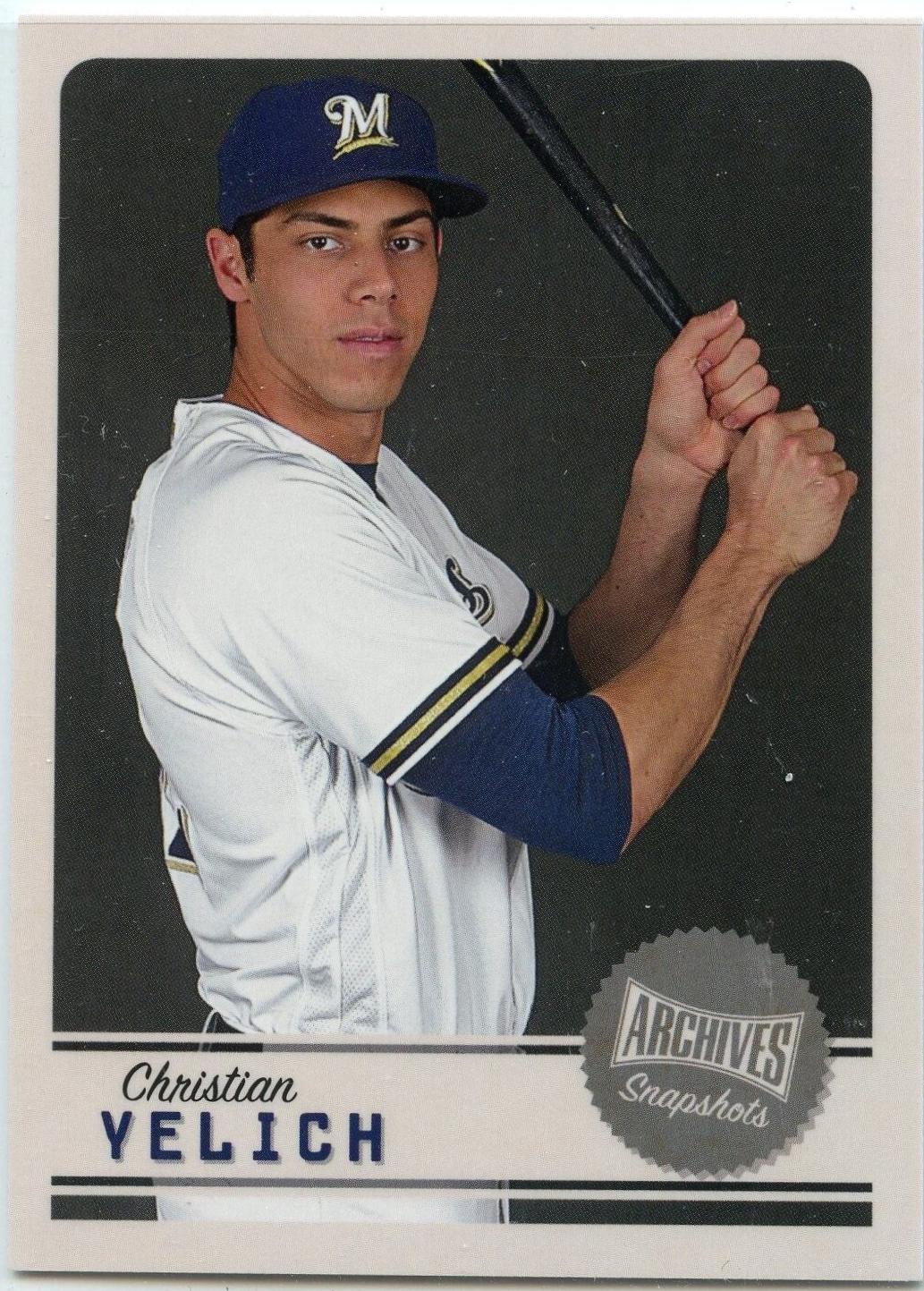 Christian Yelich #AS-CY Baseball Cards 2019 Topps Archives Snapshots