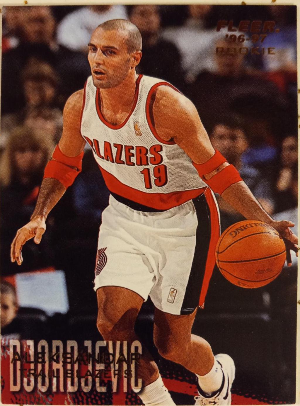 Aleksandar Djordjevic #241 Basketball Cards 1996 Fleer