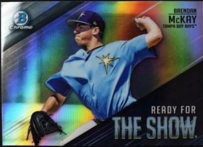 Brendan McKay #RFTS-14 Baseball Cards 2019 Bowman Chrome Ready for the Show