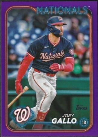 Joey Gallo [Purple Foilboard] #US136