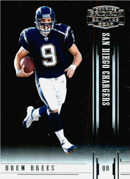 Drew Brees #36 2005 Panini Donruss Gridiron Gear Football