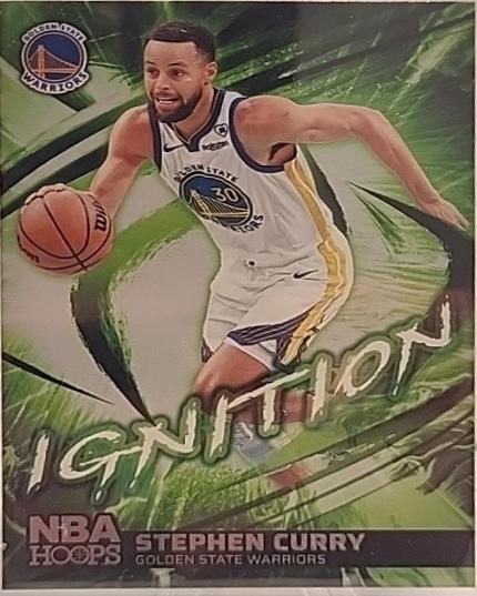 Stephen Curry #3 Basketball Cards 2024 Panini NBA Hoops Ignition