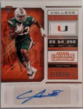Christopher Herndon IV [Autograph] #195
