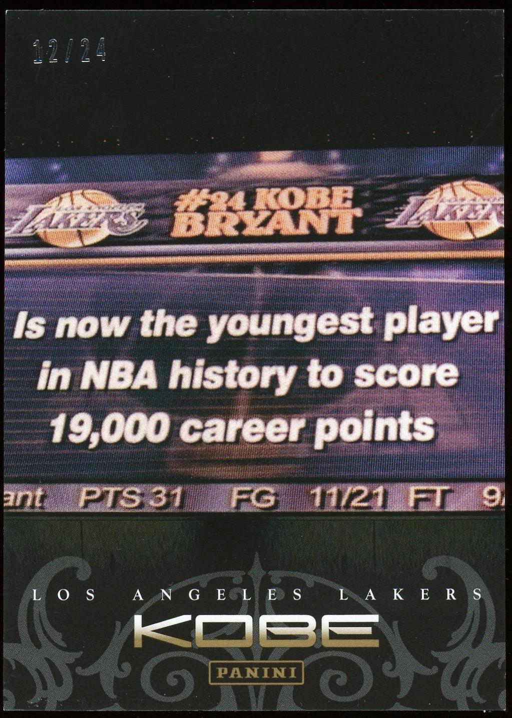 Kobe Bryant [Gold] #141