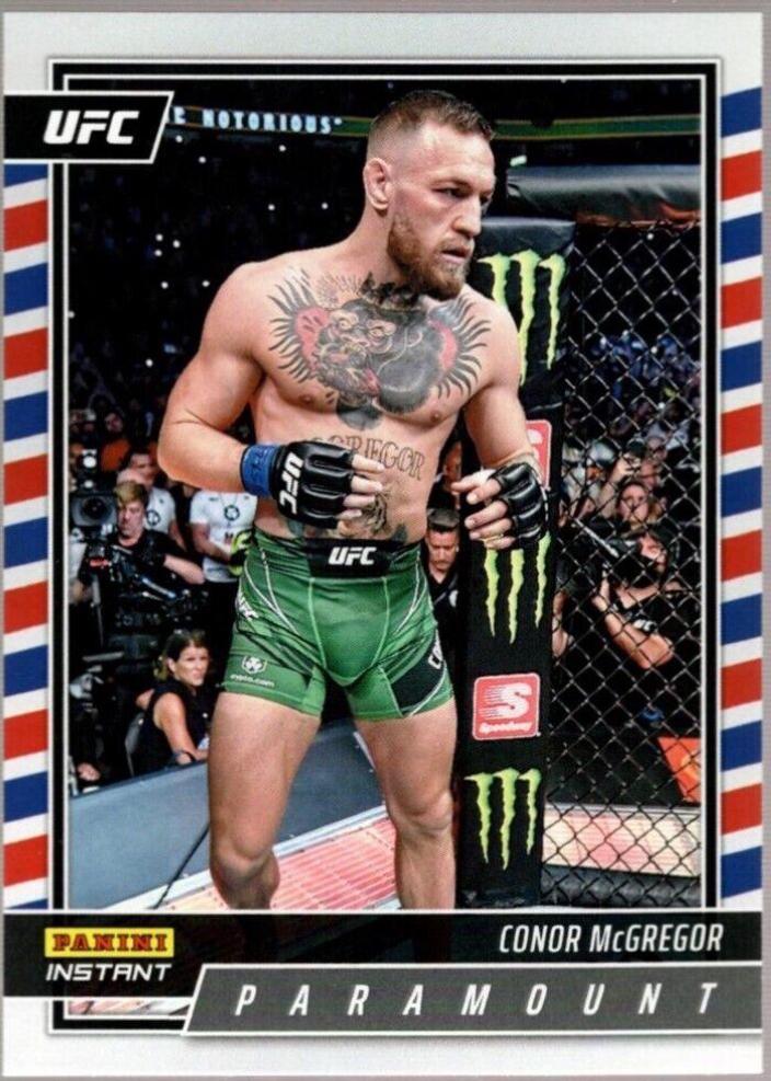 Conor McGregor #P15 Ufc Cards 2022 Panini Instant UFC Paramount