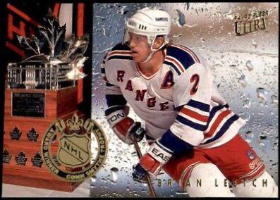 Brian Leetch #7 Hockey Cards 1994 Ultra NHL Award Winners