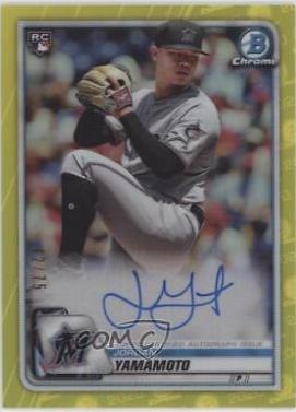 Jordan Yamamoto [Yellow Refractor] #CRA-JY