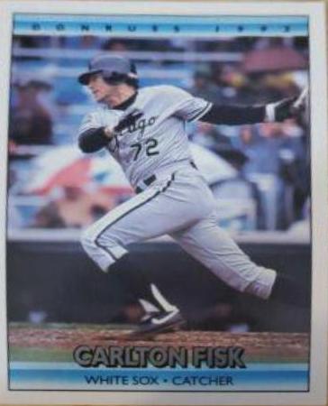 Carlton Fisk #543 Baseball Cards 1992 Donruss