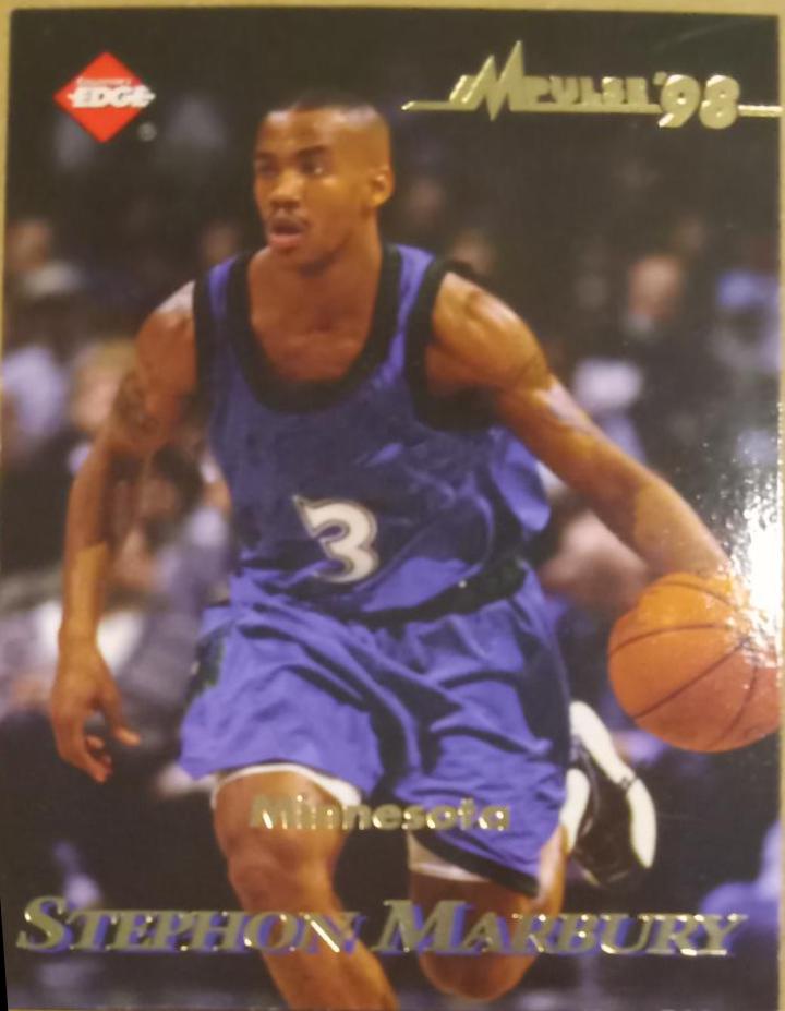 Stephon Marbury/Miles Simon #78 1998 Collectors Edge Impulse Basketball