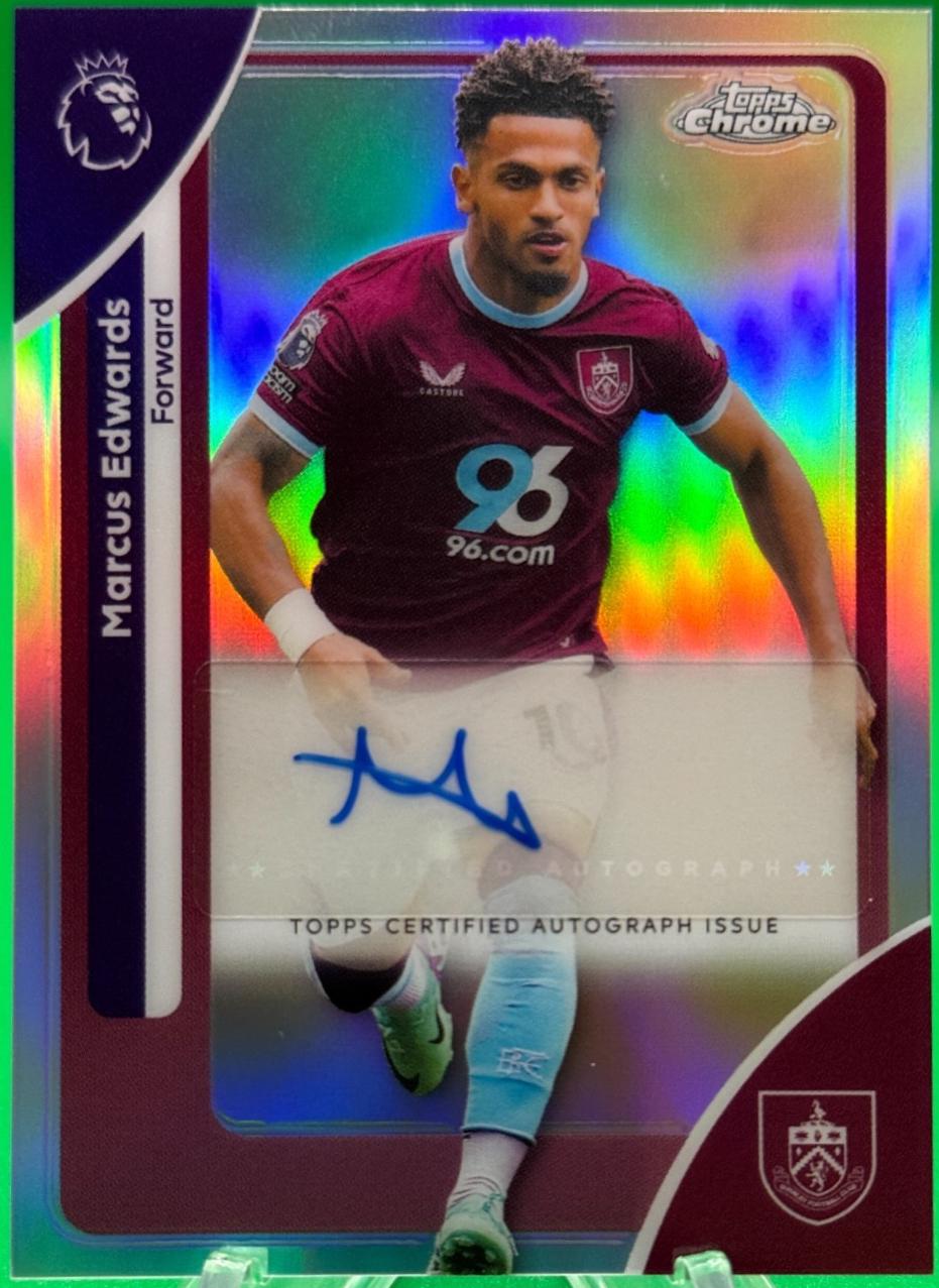 Marcus Edwards #CA-ME 2025 Topps Chrome Premier League Autograph
