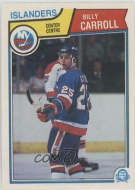 Billy Carroll #5 Hockey Cards 1983 O-Pee-Chee