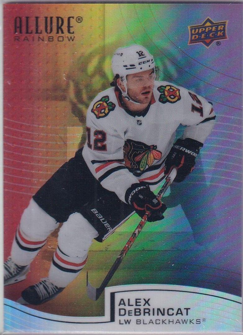 Alex DeBrincat #R-62 2021 Upper Deck Allure Rainbow Hockey