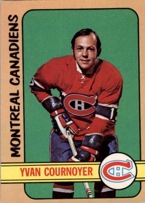 Yvan Cournoyer #29 Hockey Cards 1972 O-Pee-Chee