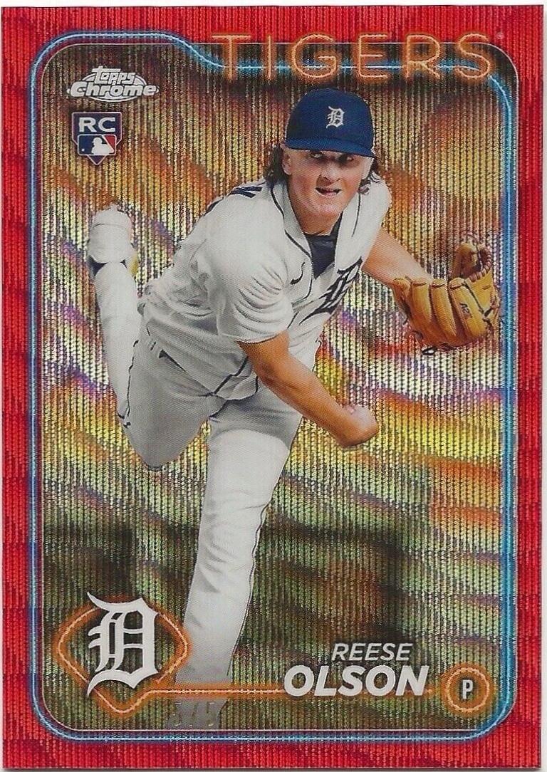 Reese Olson [Red Wave Refractor] #40