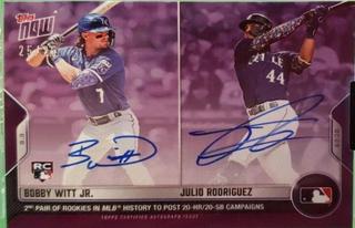 Bobby Witt Jr. / Julio Rodriguez
