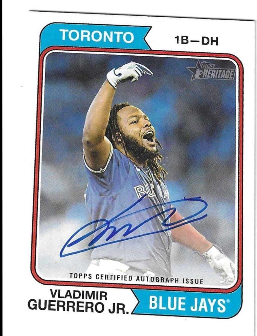 Vladimir Guerrero Jr. #ROA-VG