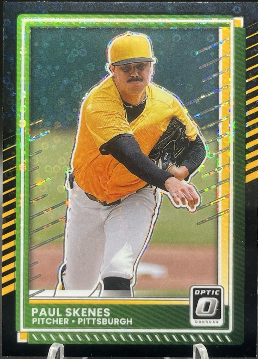 Paul Skenes [Black Velocity Optic] #29 Prices | 2025 Panini