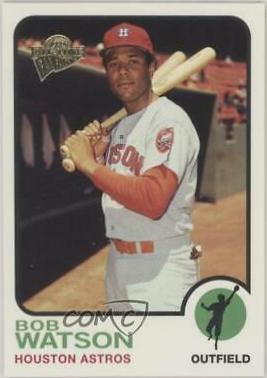 Bob Watson #22 Baseball Cards 2003 Topps All Time Fan Favorites