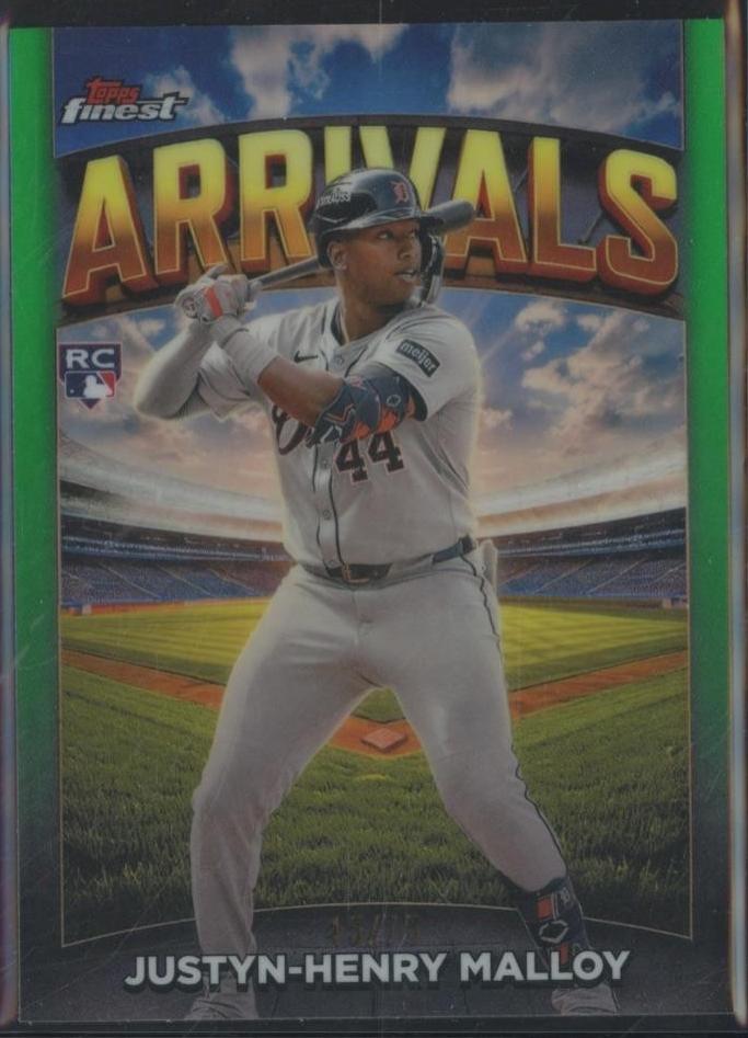 Justyn-Henry Malloy [Green Refractor] #A-25