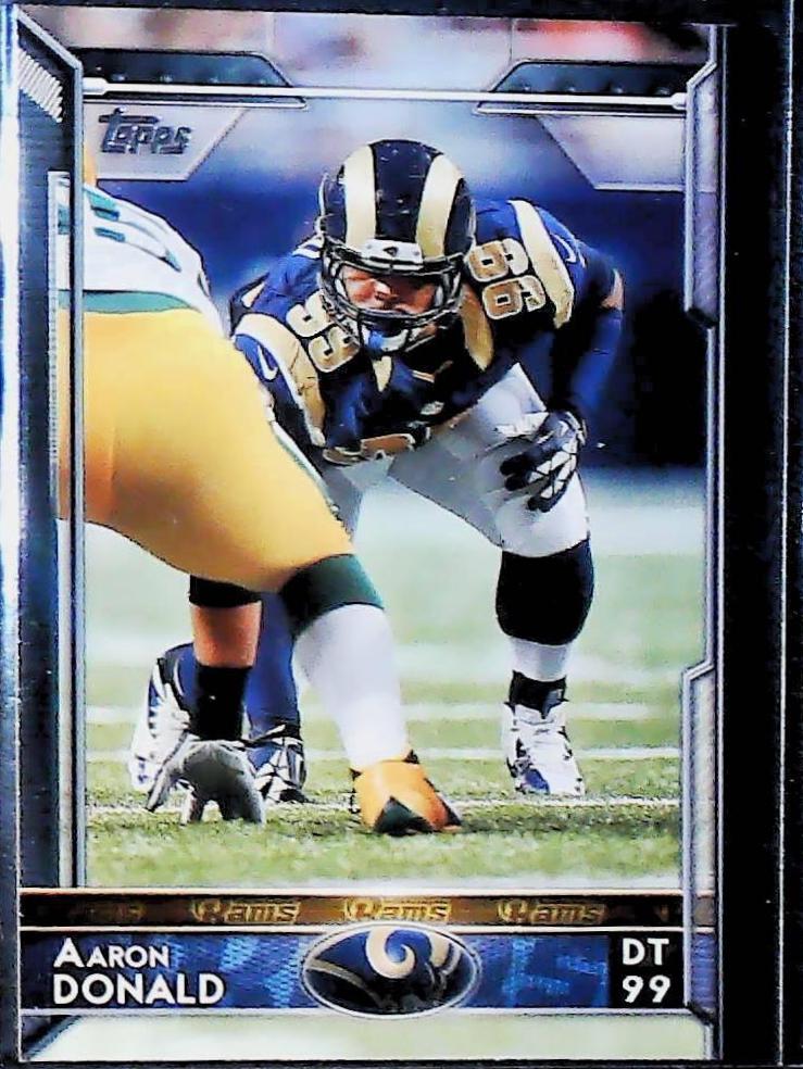 Aaron Donald #201 Football Cards 2015 Topps