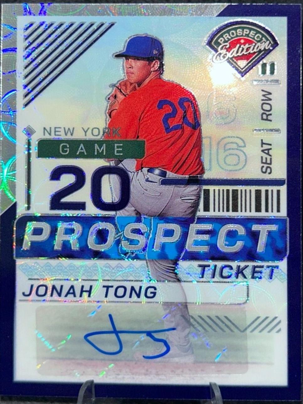 Jonah Tong [Purple Scope Holo Ticket Signature] #67