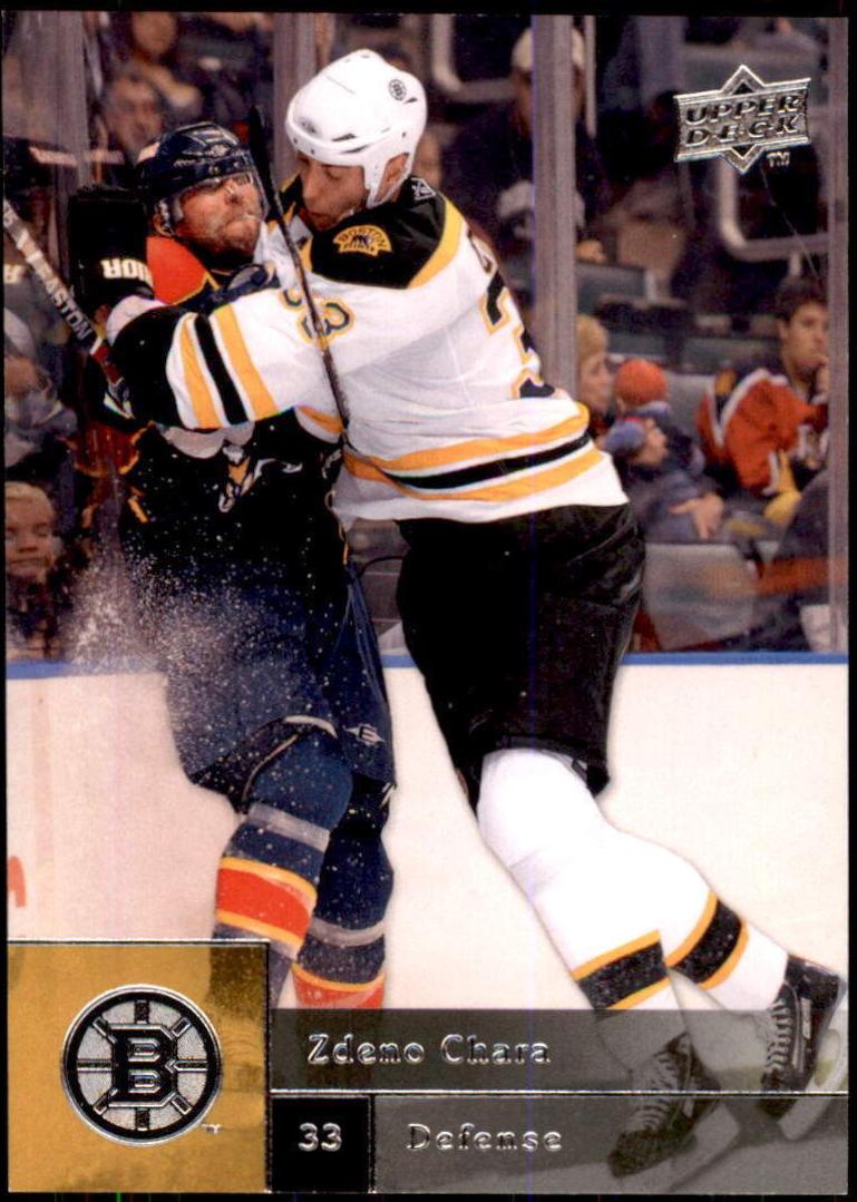 Zdeno Chara #4 Hockey Cards 2009 Upper Deck