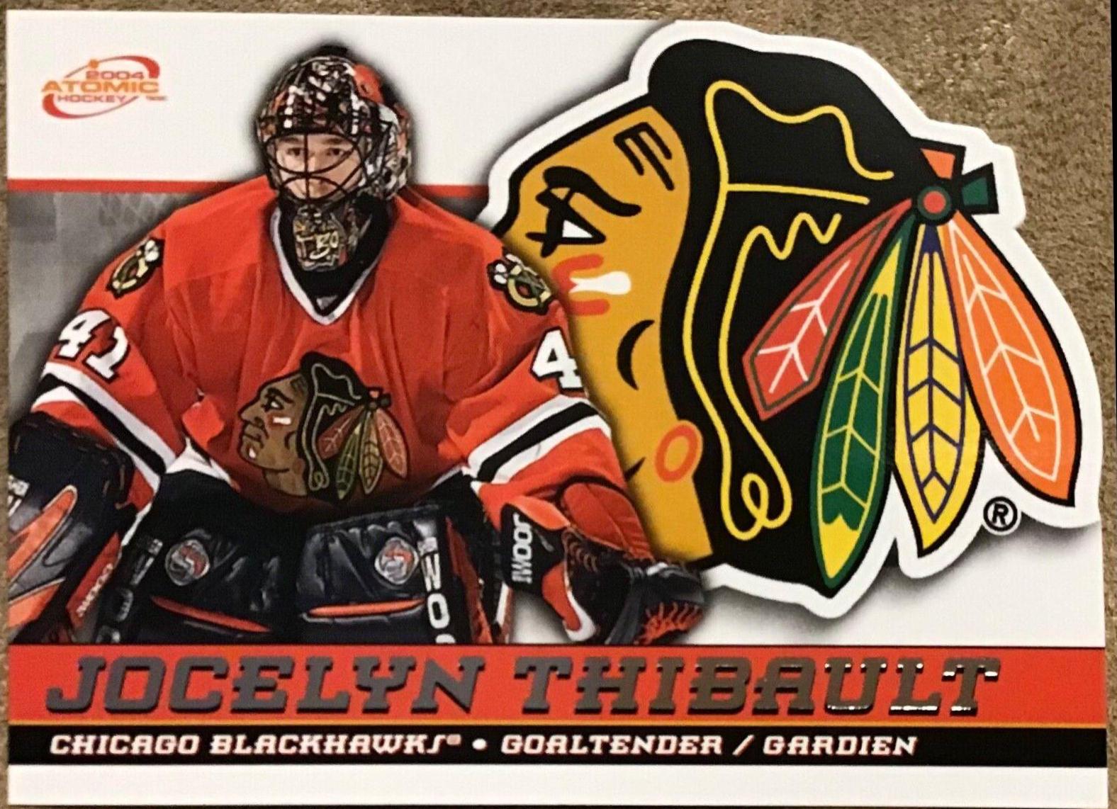 Jocelyn Thibault #9 Hockey Cards 2003 Pacific Atomic McDonald's