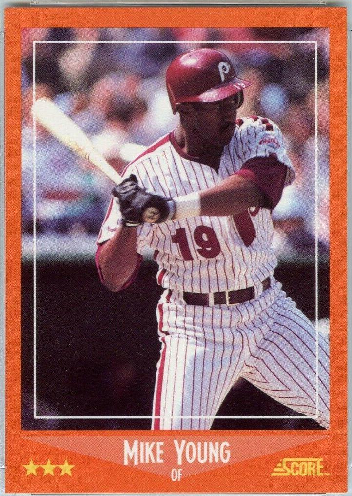 Mike Young #51T 1988 Score Traded Baseball