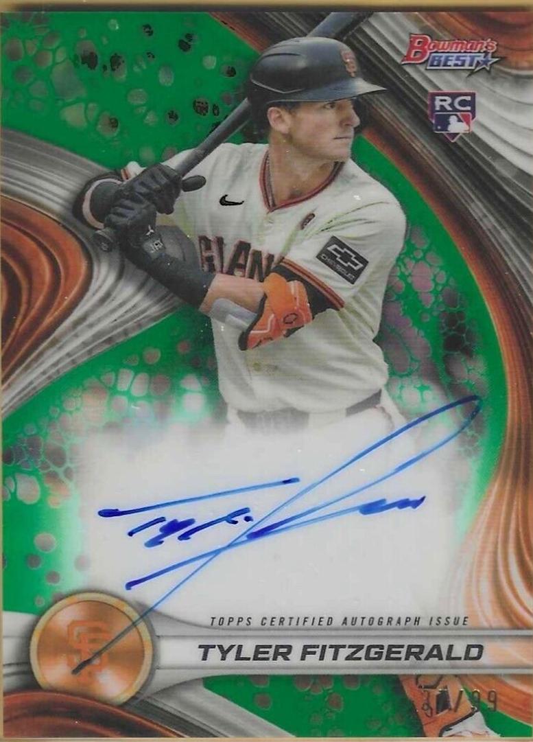 Tyler Fitzgerald [Green Refractor] #B24-TF