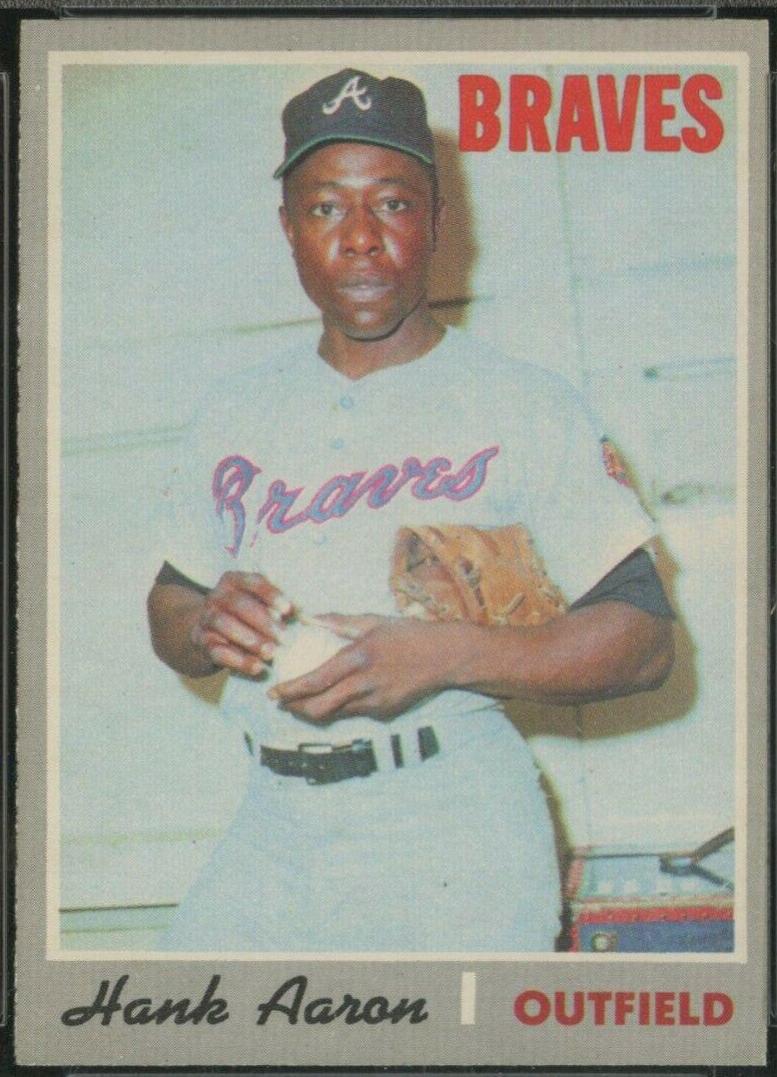 Hank Aaron #500 Baseball Cards 1970 O Pee Chee
