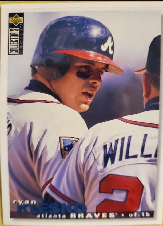 Ryan Klesko #155 Baseball Cards 1995 Collector's Choice