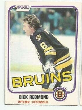 Dick Redmond #9 Hockey Cards 1981 O-Pee-Chee